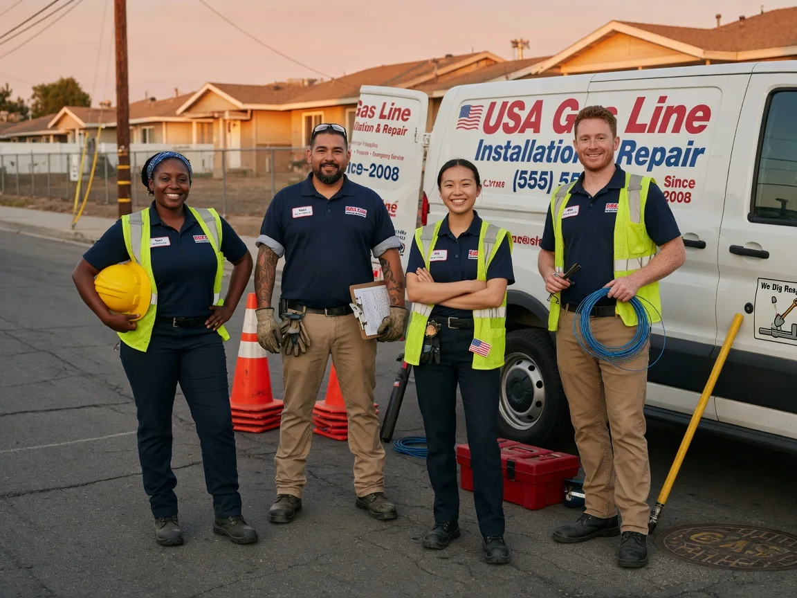 Gas Line Installation company in Geneva, MN